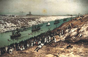 Un día como hoy, 17 de noviembre…EFEMÉRIDES Canal-de-Suez-inauguración