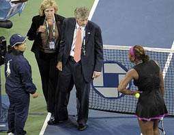 Serena-descalificada