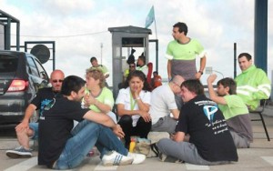 paro-peajes-Dock-Sud