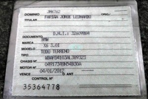 cédula-verde-BMW-X6--Leo-Fa