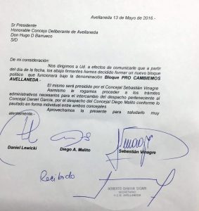 pedido HCD nuevo bloque PRO