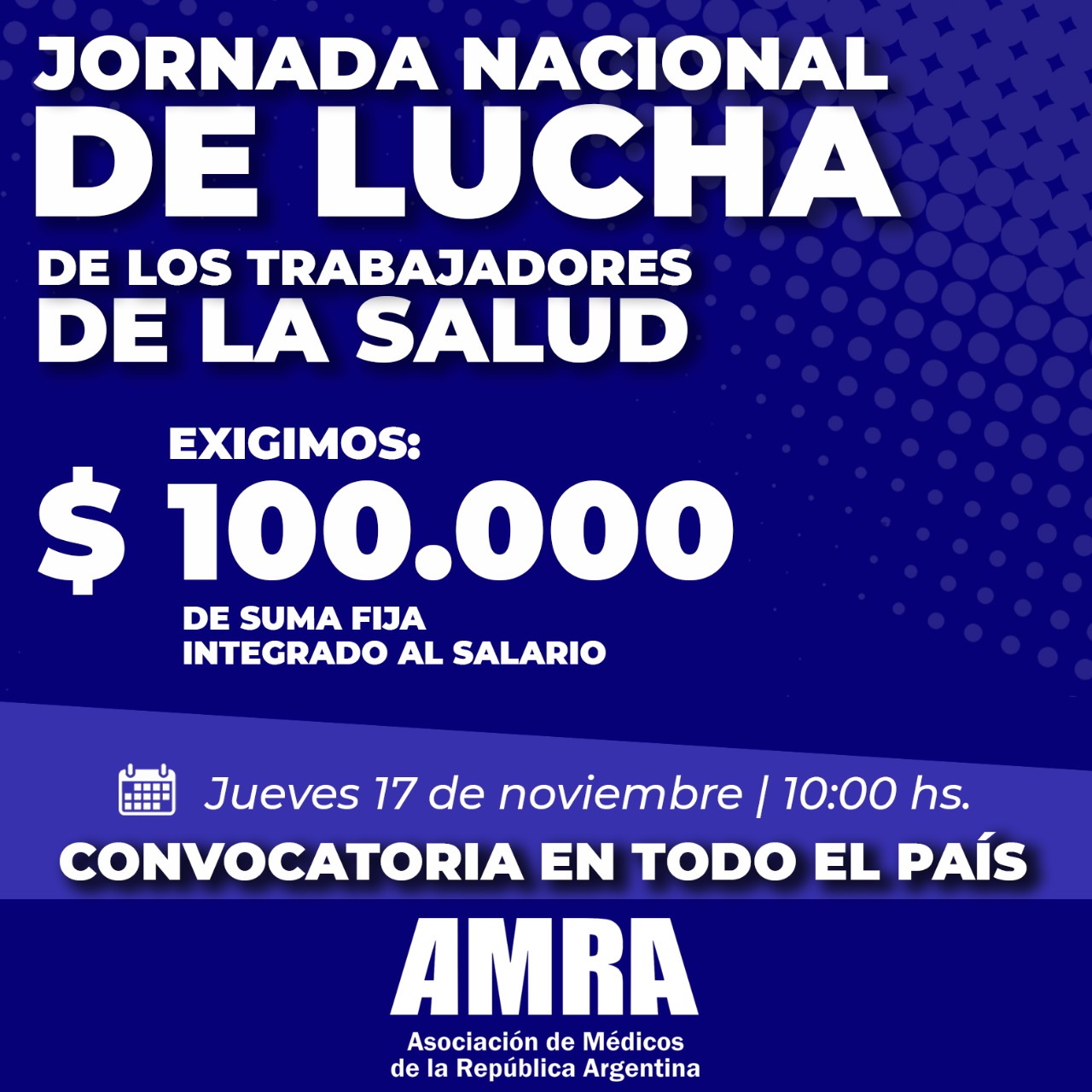 17N Jornada Nacional de Lucha de los Trabajadores de la Salud | EL SINDICAL